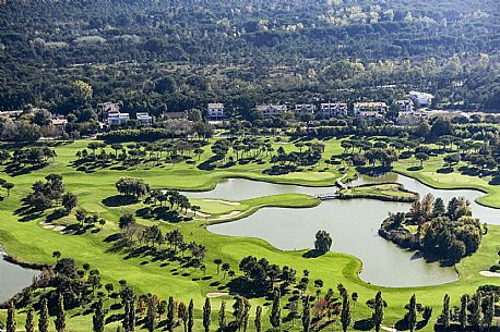 Aereal view of Golf Club di Lignano